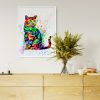 Cat Canvas Painting - Image 2